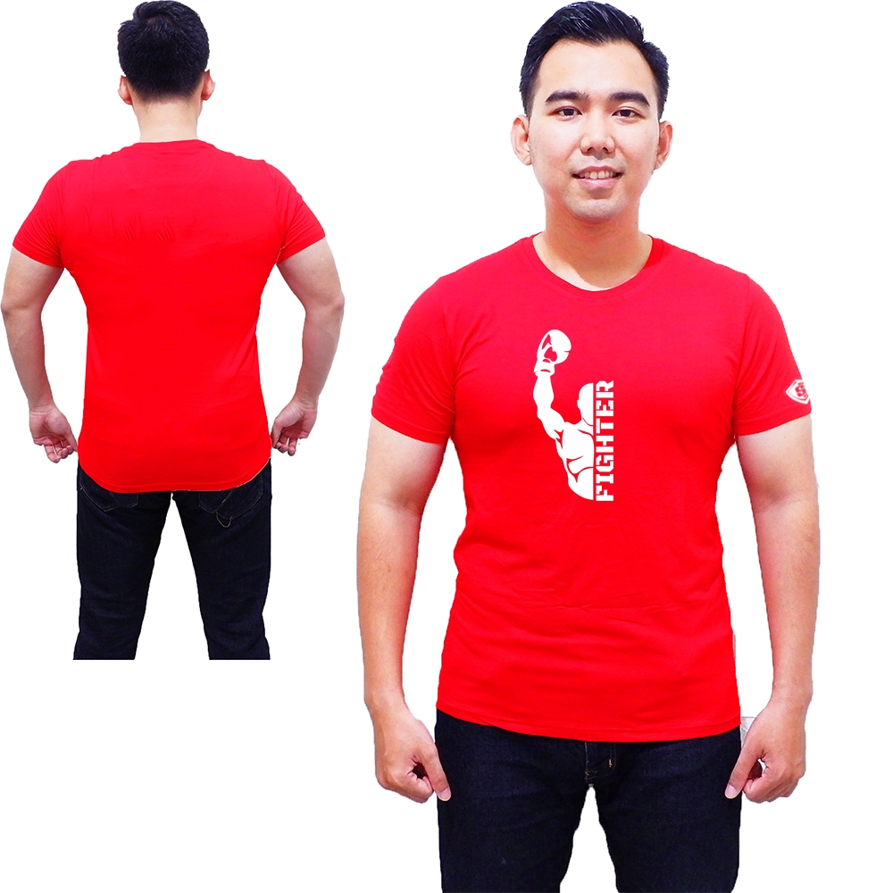 Kaos Setrit Petarung Tinju Fighter Bodyfit