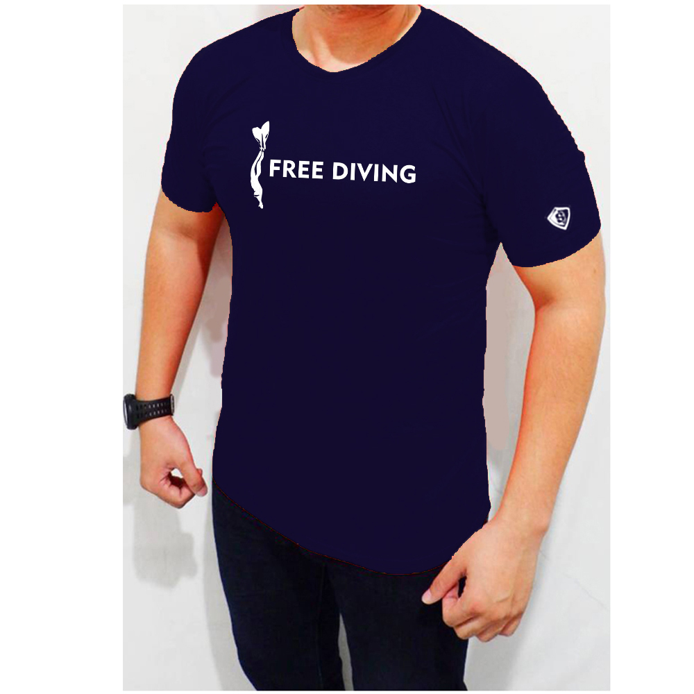 Baju Kaos Ketat Free Diving Selam bebas Muscle fit