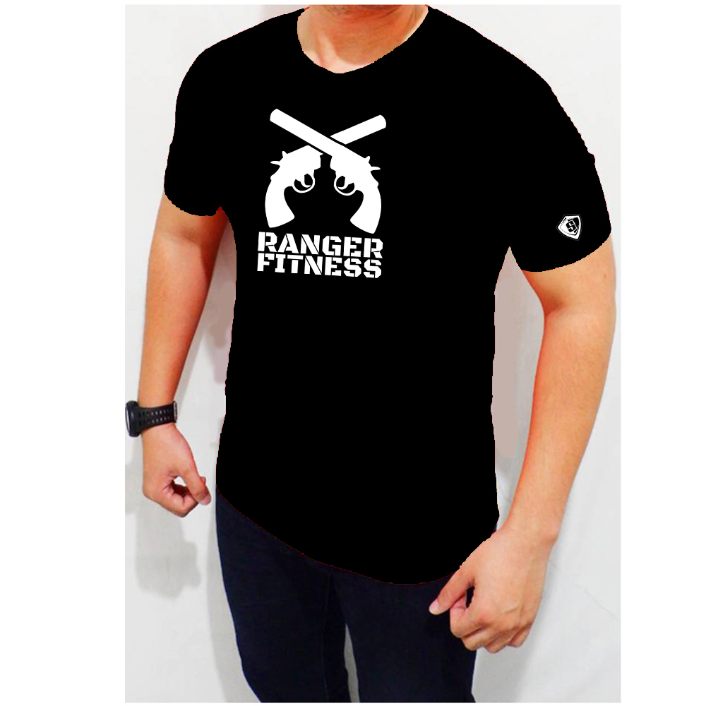 Kaos Bodyfit Ranger fitness Gym workout Musclefit cowo
