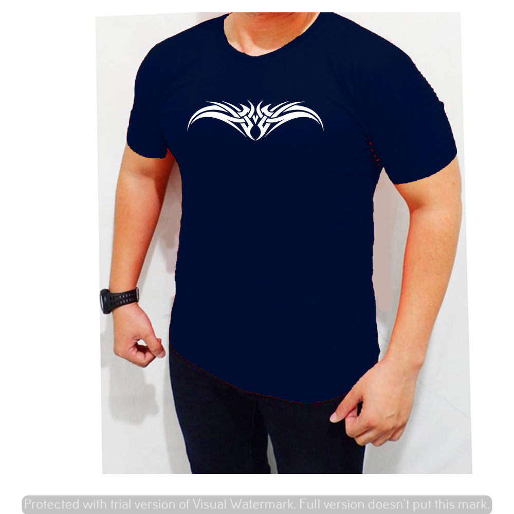 Tshirt Kaos Fitness Gym Tribal Setrit Muscle Press