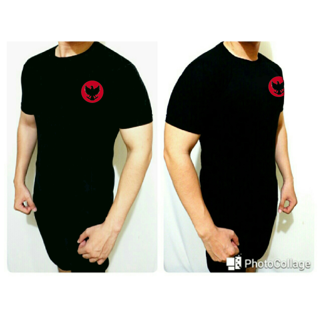 kaos distro garuda indonesia bodyfit sport